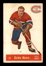 1957 Parkhurst M #14 Dickie Moore   VG X2674546