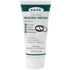 Food Grade Silicone Lubricant Plumbers Grease 1 oz 1-Pack, for Valve Sealant F..