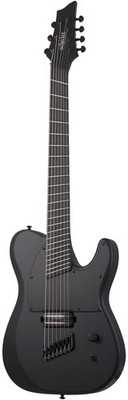 Schecter PT-7 MS Black Ops Satin Black Open Pore