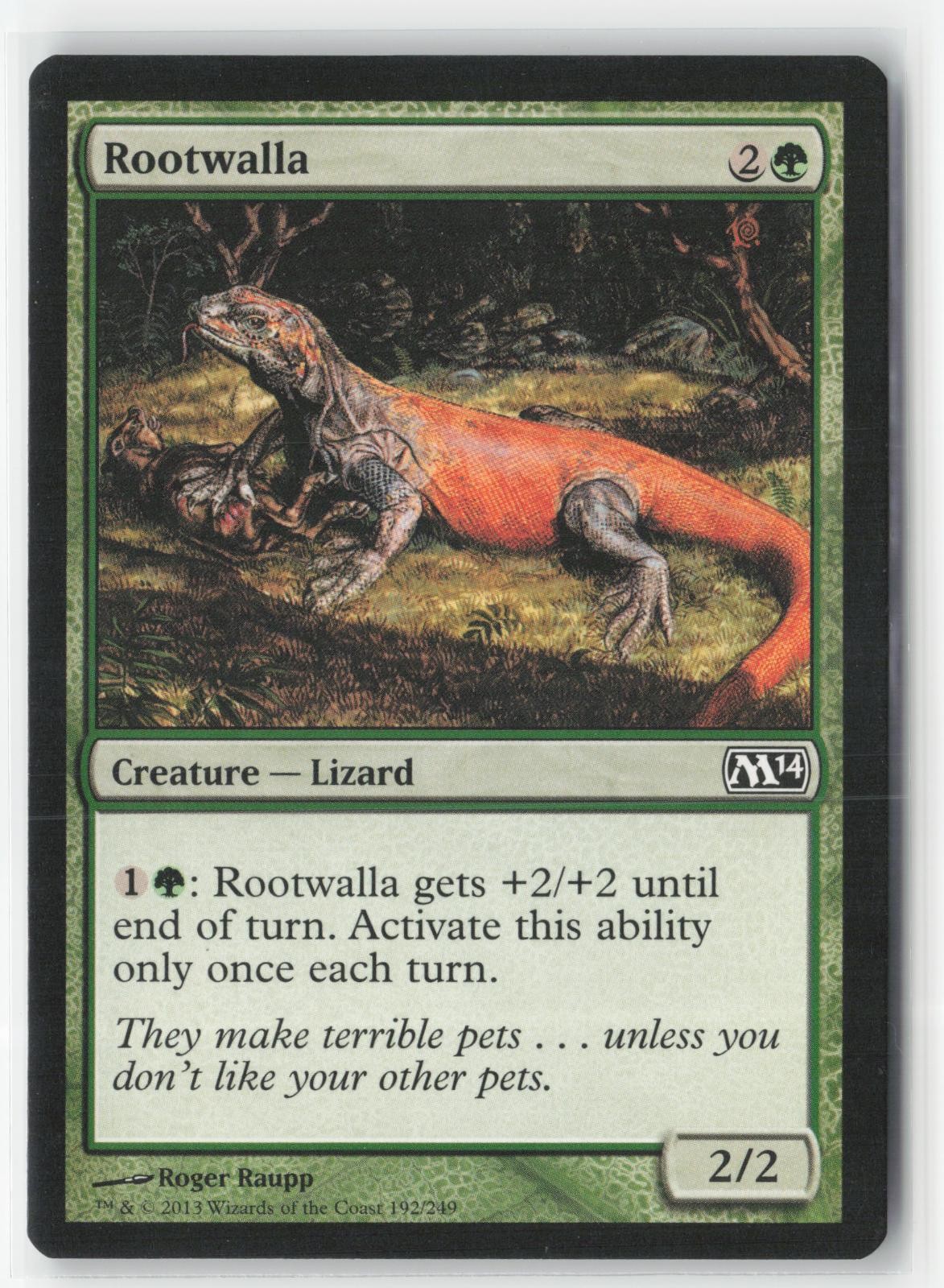 Rootwalla 192 Common Magic 2014 (M14) Magic: The Gathering Near Mint