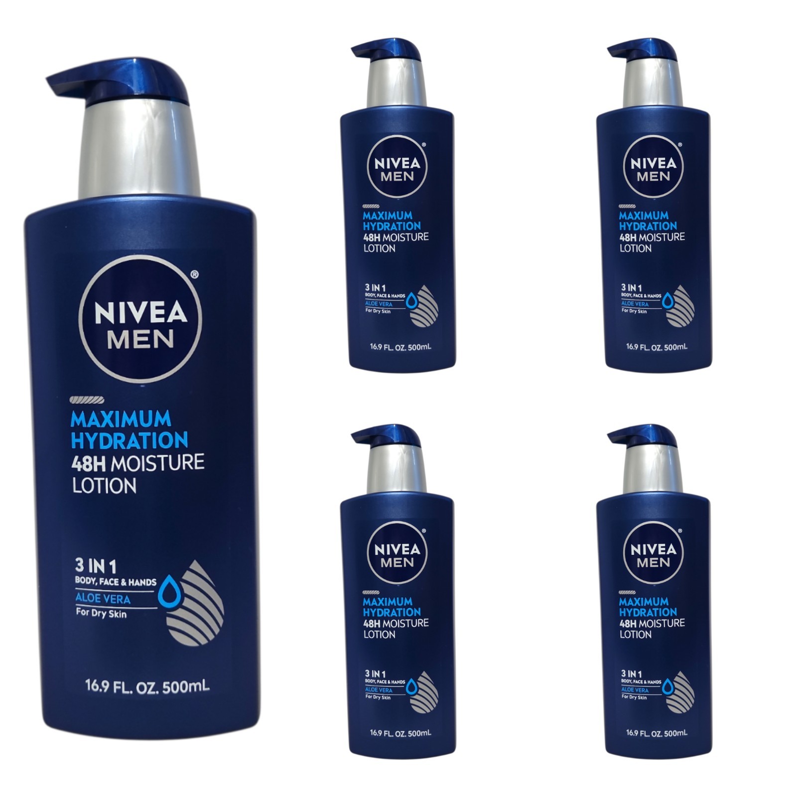 3-in-1 Lotion For Men, 16.9 Fl Oz