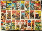 Bronze Age Marvel Comics UK Fury Key 25 Issue Set High Grade FN Nick Fury