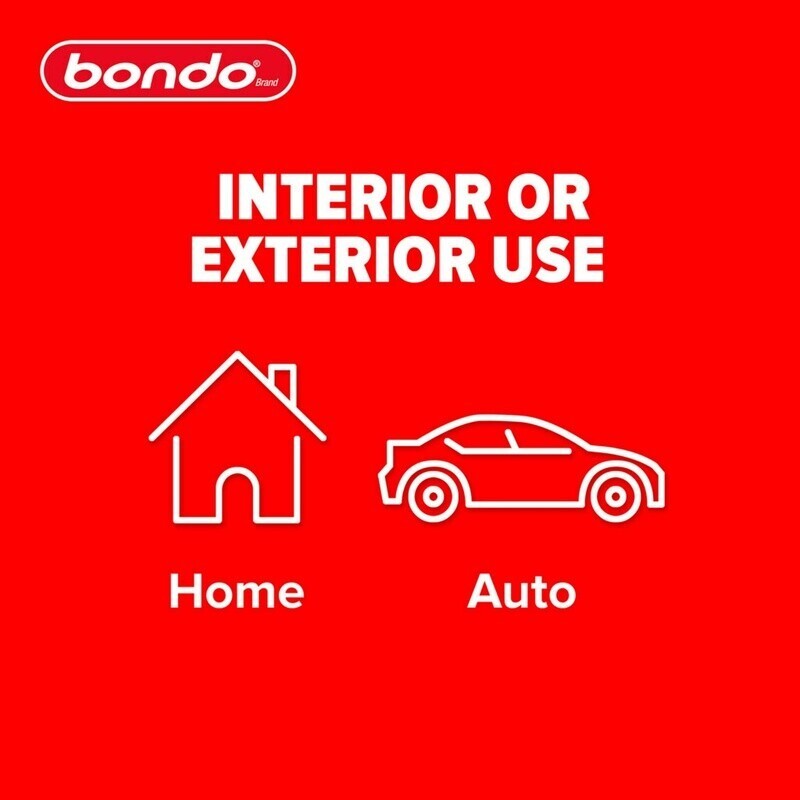 Lightweight Filler Two-Part Repair Fast Cure Non-Shrink Multi-Surface 1 Quart US