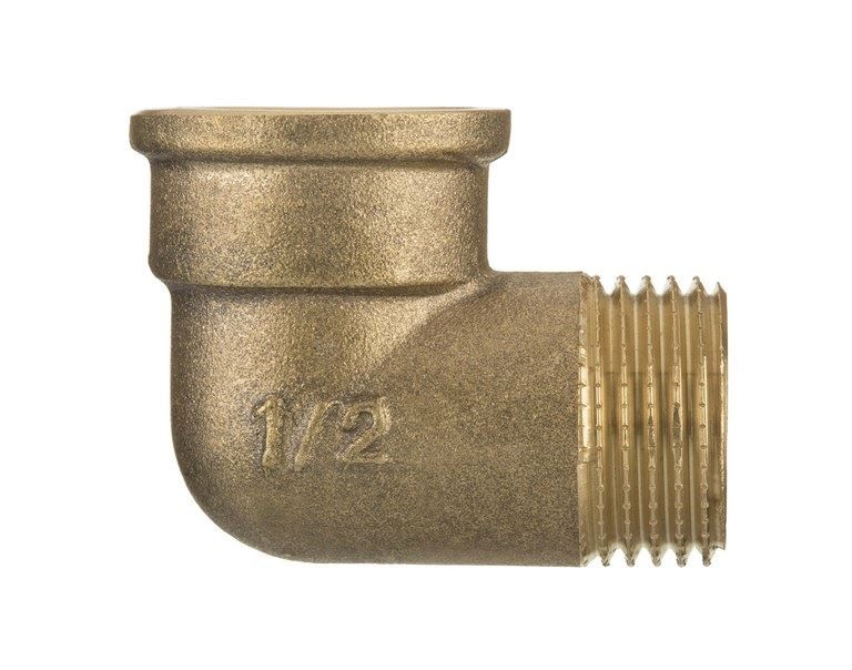 3/8"" 1/2"" 3/4"" 1"" BSP Thread Pipe Elbow Male x Female Fittings Brass