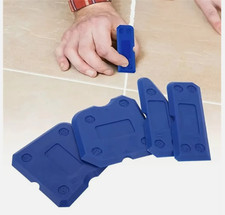 SILICONE CAULK Sealant Spreader Profile Applicator TILE GROUT FUGUE TOOL 4 PCS
