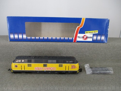 Tillig Spur TT 02518 Diesellok BR V 27.06 EBW-Cargo DC Analog in OVP | Condition: Gebraucht