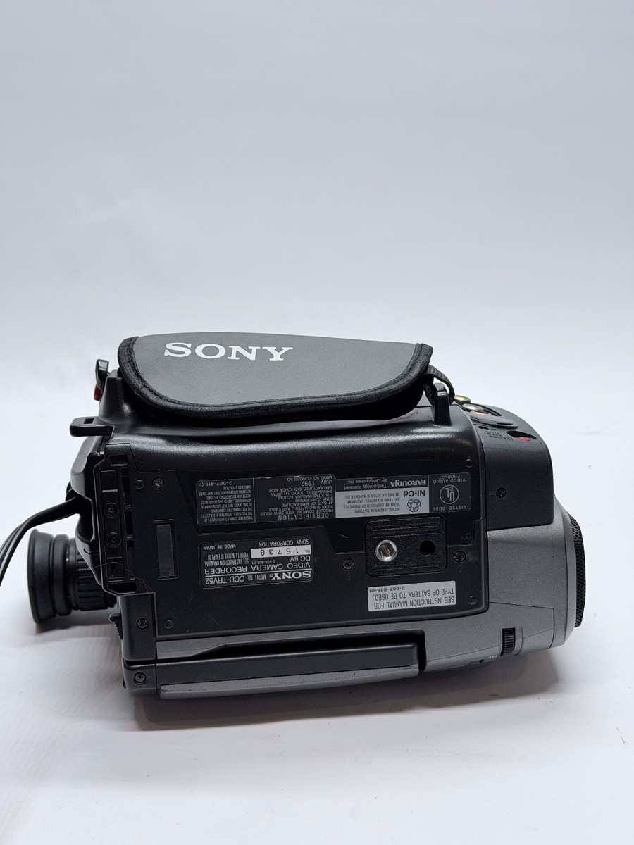 Sony Handycam CCD-TRV52 8mm Analog Camcorder for sale online | eBay