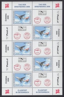 ÖSTERREICH MiNr. 2606 Tag der Briefmarke (2006) Kleinbogen postfrisch/