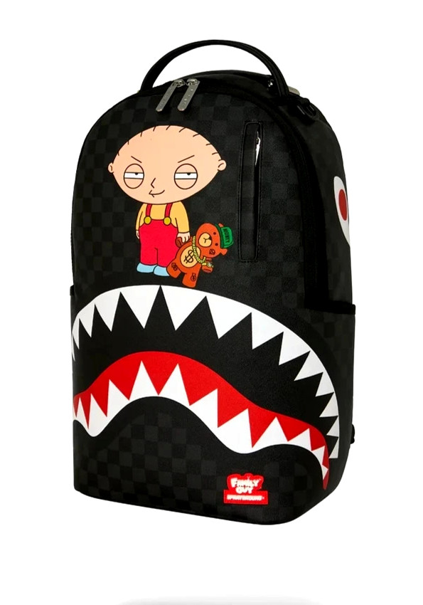 🔥Sprayground x FAMILY GUY STEWIE MONEY Backpack New Bookbag Large School Bag image 4