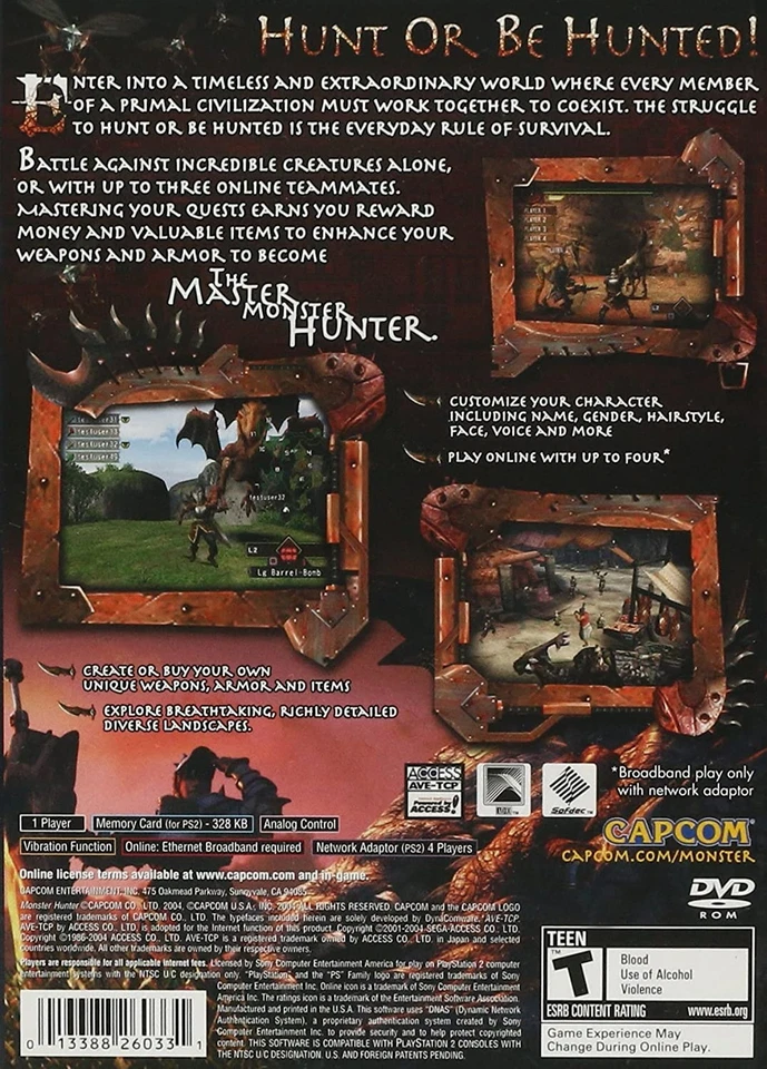 Monster Hunter / Game (Sony Playstation 2) (US IMPORT) - Image 3 of 3