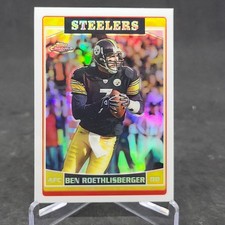 2006 Topps Chrome Ben Roethlisberger #84 Refractor