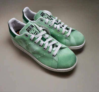 Adidas Pharrell Williams Hu Holi Stan Smith AC7043 Men's  5.5 Green White NIB