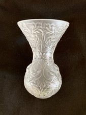 Lalique france Arabesque lovebirds Vase Vogel Valentinstag