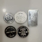 Lot of (5) 1 Gram 999 pure silver bars