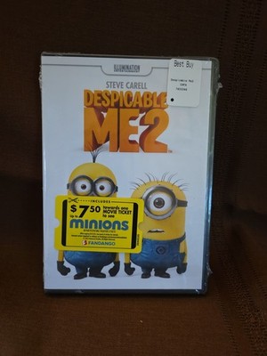 Despicable Me 2 DVD Starring Steve Carell