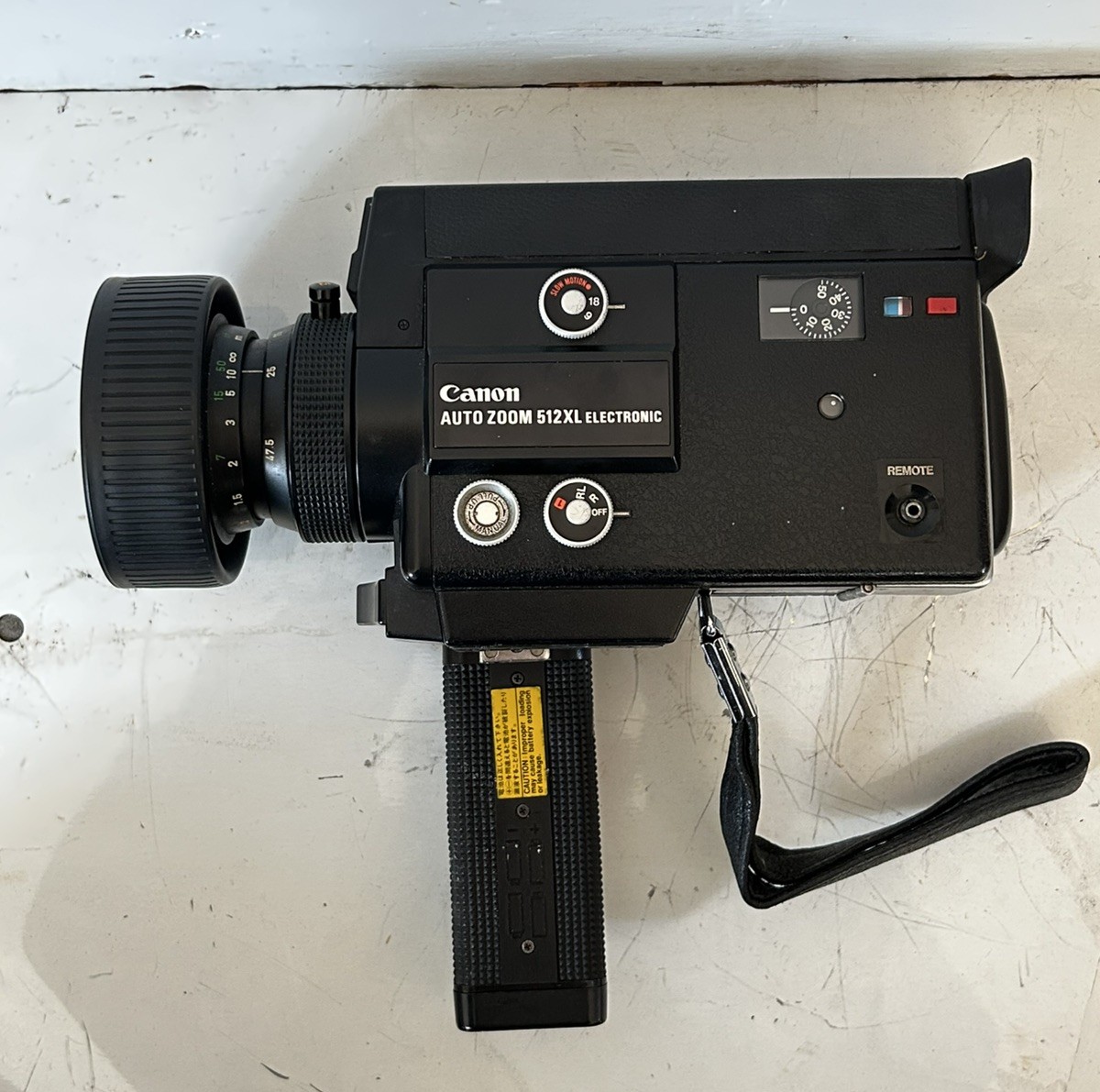 Canon Auto Zoom 512 XL Electronic Super 8 8mm Movie Japan - Read