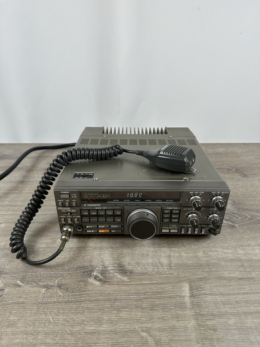 トランシーバー KENWOOD TS-440V KENWOOD TS-440V Built-in Auto Tuner Transceiver From Japan