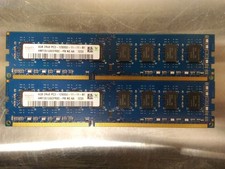 Hynix 8GB 2x 4GB DDR3-1600 PC3-12800U Desktop RAM - HMT351U6CFR8C-PB