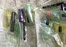 Lot of 2 Clinique 6 Piece Travel Size Skincare Makeup Gift Set 12 TOTAL PCS New