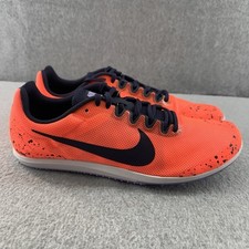 Nike Zoom Rival Racing Track Spikes Shoes Mens Size 11 Bright Mango Black SPIKES