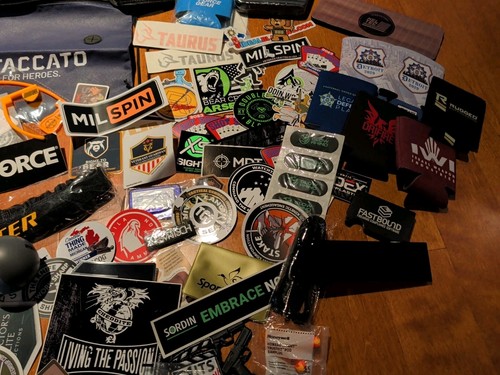 SHOT SHOW 2025 Stickers Swag Hats Patches Pens Tactical Gear (Tons of Swag) - Picture 14 of 17