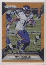 2016 Panini Prizm Orange Prizm /299 Mike Wallace #58 06st