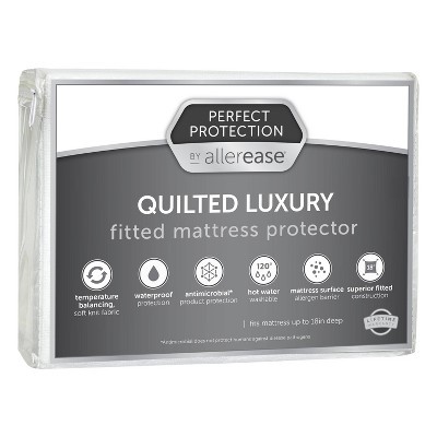 Стеганый защитный матрас класса люкс Queen Perfect Protection - Allerease
