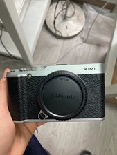 Fujifilm X Series X-M1 16.3MP Digital Camera Body Black Tested English