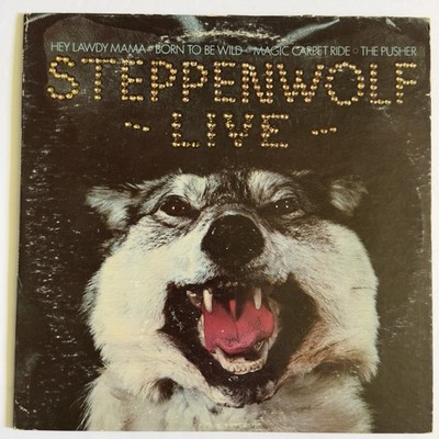 Steppenwolf Live~2 LP With Printed Inner Sleeves~Gatefold~EX VInyl~FAST SHIP