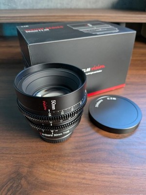 7Artisans 50mm f1.05 für Fuji X APS-C Cinema Lens - kaum genutzt