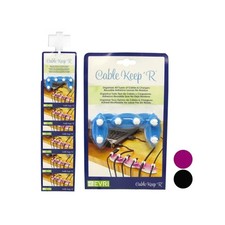 6 Tweet Cable Keep'R Clip Strip Adjustable