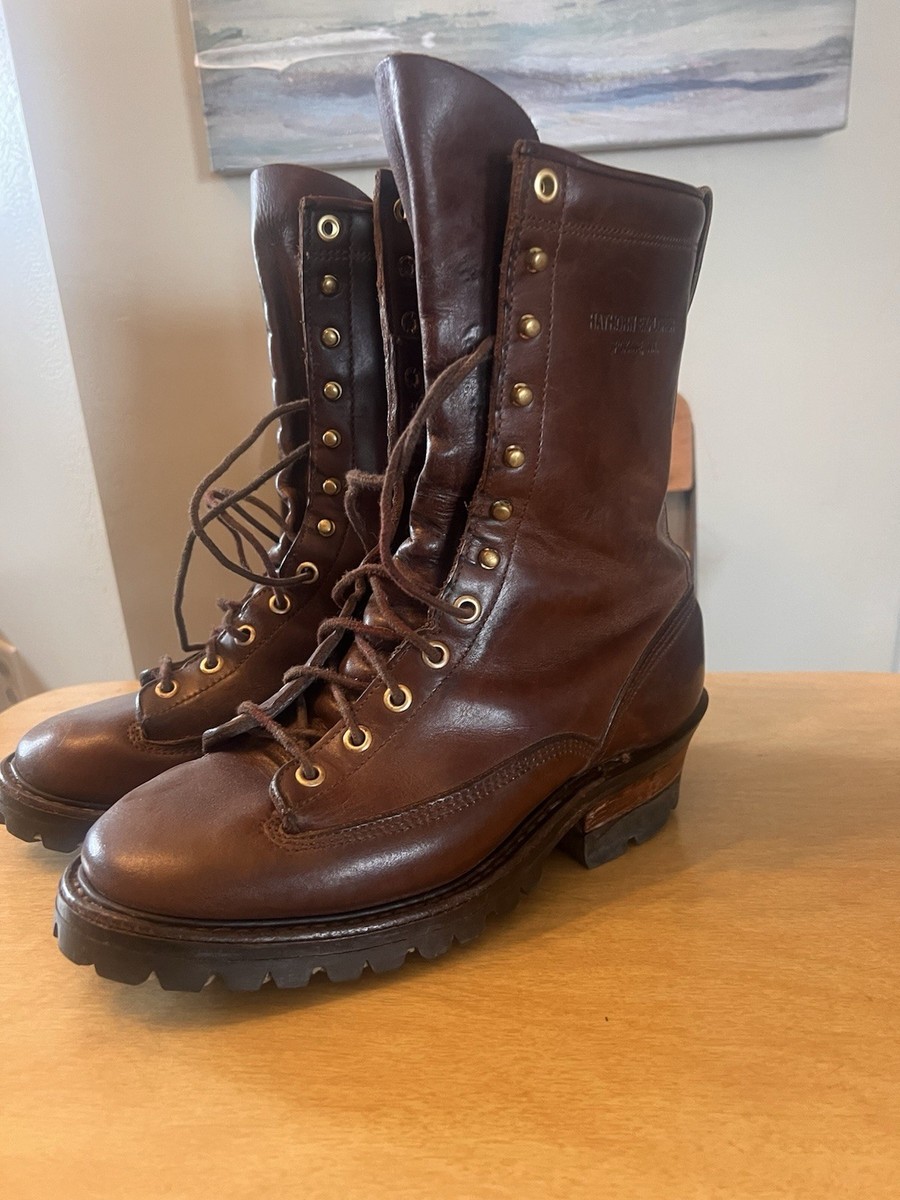 Hathorn Explorer Wildland Firefighting Boots Size 8D, Brown