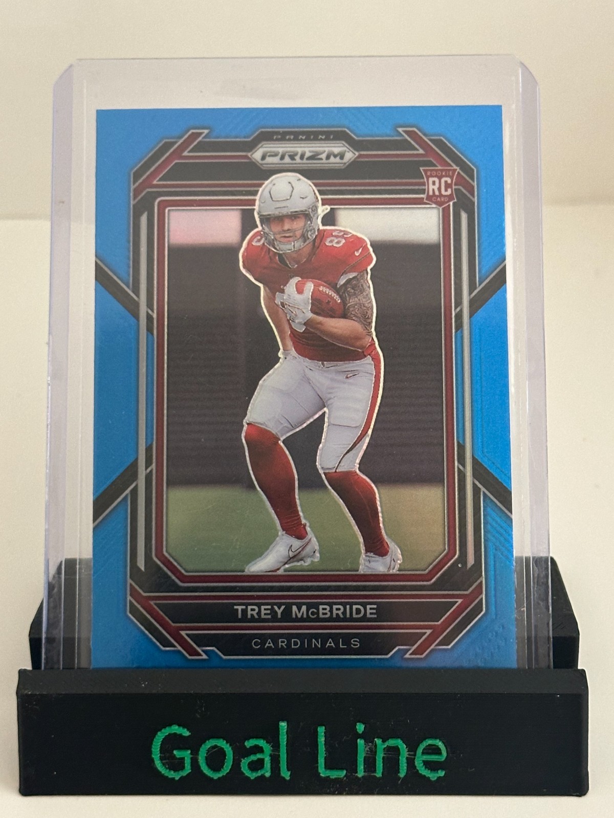 2022 Panini Prizm - Rookies Trey McBride #327 Light Blue Prizm (RC)
