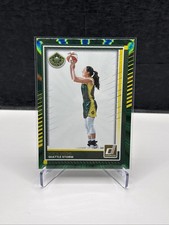 Nika Mühl 2025 Panini Donruss WNBA Green Laser #81 Seattle Storm