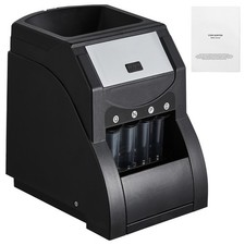 Uimoso Automatic Coin Sorter and Wrapper with 4 Coin Tubes, 230 Coins/Min