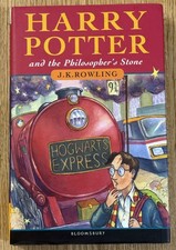 Harry Potter The Philosopher's Stone 1st First Edition Later Print Bloomsbury 57
