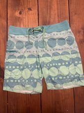 Patagonia Stretch Planing Board Shorts Men  s Size 32 Geometric Circle Pattern