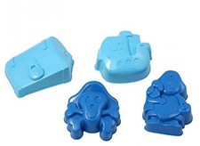 playstabil niebieskie foremki do piasku różne 7418