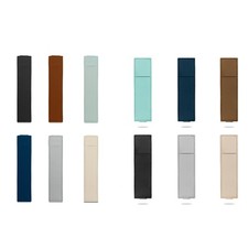 Leather Pen Case Jounal Pen Sleeve with Elastic Bands for Hardcover Notebook