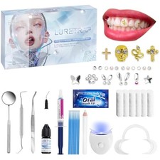 Y2K Aesthetic Tooth Gem Kit  30 Premium Crystal Pieces  Insta-Worthy