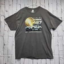 Shelby Cobra 427 TShirt Mens Sz XLarge Short Sleeve 50th Anniversary Gildan Tag