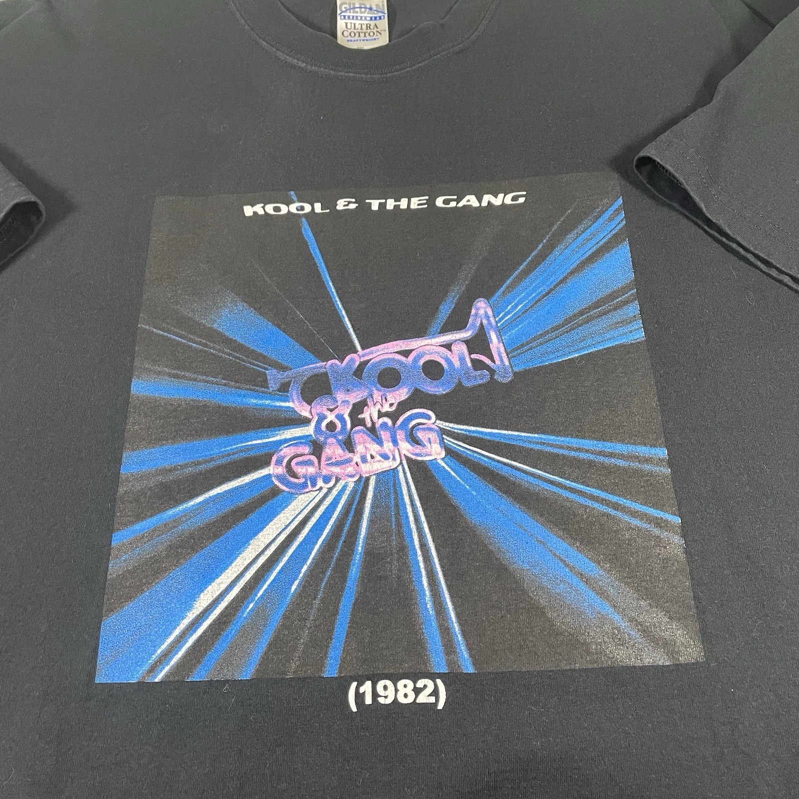 Vtg Y2K Kool And The Gang T Shirt 2XL Graphic 1982 KT… - Gem
