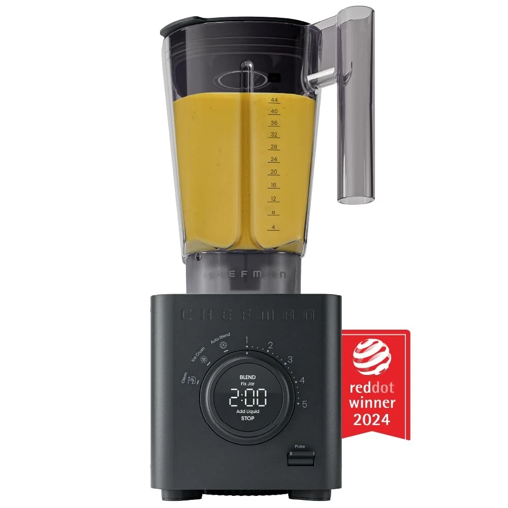 CHEFMAN OBLITERATOR 48 OZ COUNTERTOP BLENDER, 1380W, RJ27-T1 - MIDNIGHT
Opens in a new window or tab