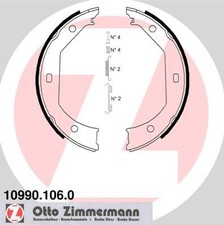 ZIMMERMANN HANDBREMSBACKEN-SATZ passend für BMW 1 2 3 4 5 X1 | 10990.106.0