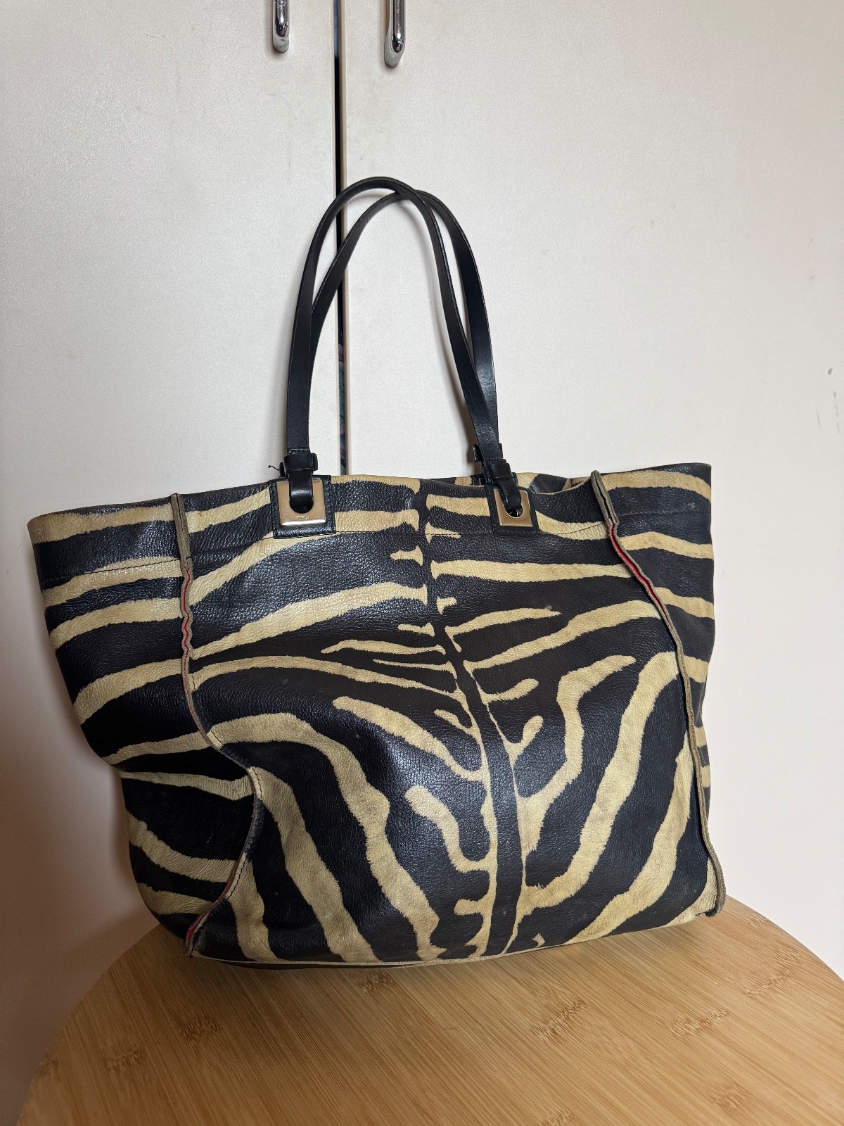 Furla Animal print tote bag multicolor