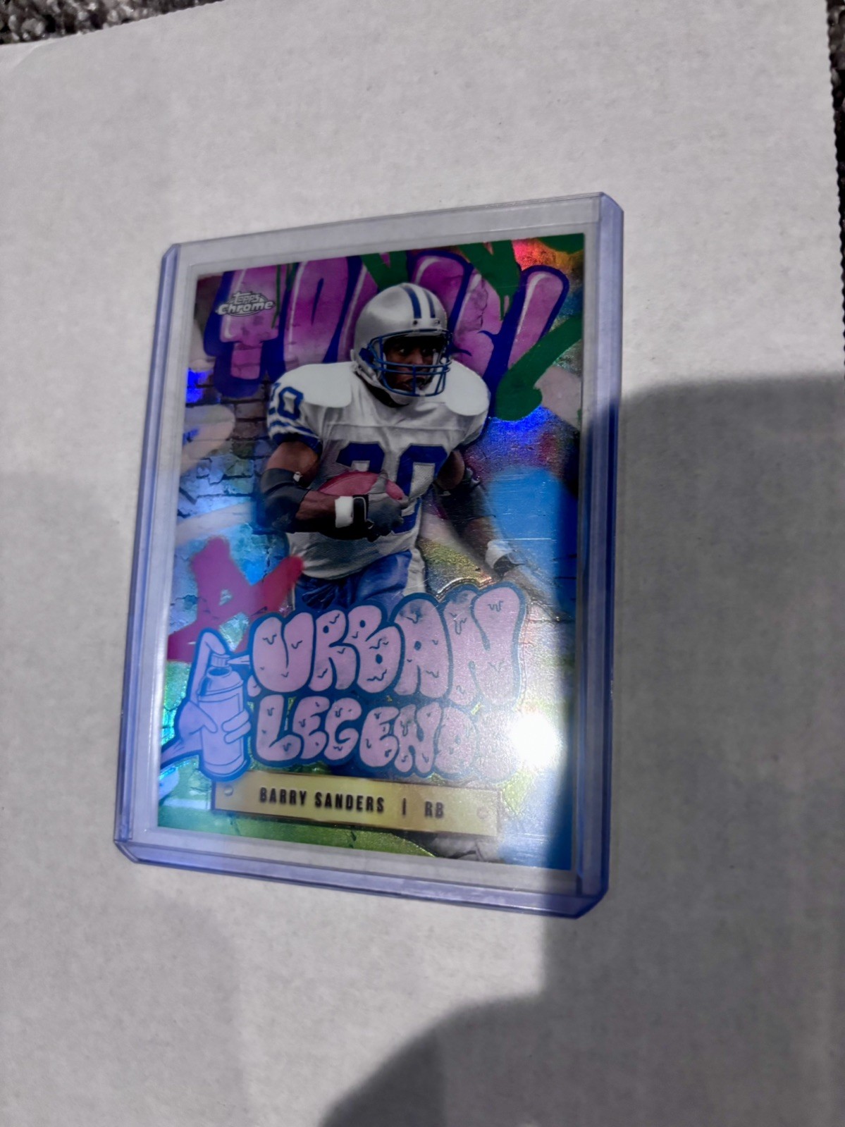2024 Topps Chrome Barry Sanders Urban Legends UL-3 SSP Case Hit