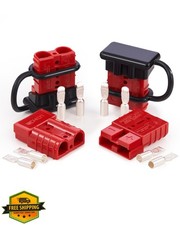 Orion Motor Tech 50A Wire Harness Plug Kit, 4 Pack 6-12 Gauge Battery Connector