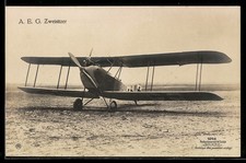 Photo-Postale Sanke N° 1046 : A. E. G. Canapé Deux Places Sur Le Landeplatz