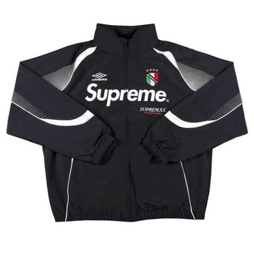 Supreme x UMBRO-Track Jacket Black Size-Large Authentic Fast Free Shipping  