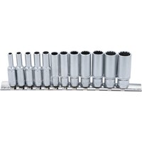 BGS 2757 SteckschlüSsel-Einsatz-Satz ZwöLfkant Tief Antrieb Innenvierkant 6,3Mm